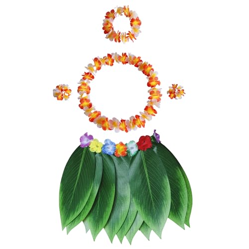 douyif Hula Hawaii Outfit 5 Stücke Grasrock Mit Blumenketten Hawaii Hula Rock Hawaii Kostüm für Beachparty Sommerfest Karneval Hawaii Strand Party Ostern Geburtstagsparty Hula 38cm douyif Hula Hawaii Outfit 5 Stücke Grasrock Mit Blumenketten Hawaii Hula Rock Hawaii Kostüm für Beachparty Sommerfest Karneval Hawaii Strand Party Ostern Geburtstagsparty Hula 38cm von duoyif