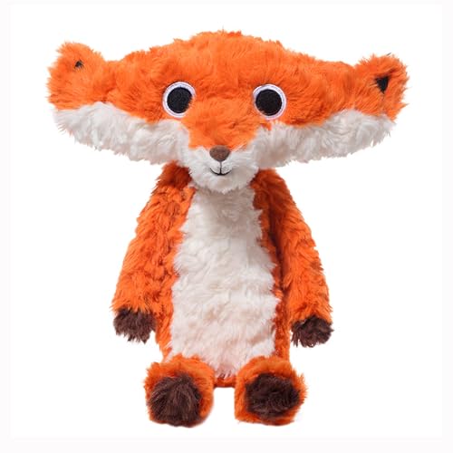 duoyif Plüschtier Fuchs, Kuscheltier Fuchs Aus Plüsch, Plüschtier Zum Kuscheln Und Spielen, Stofftier Für Kinder & Erwachsene Weihnachts- Oder Geburtstagsgeschenk, Tolle Geschenkidee (Orange) von duoyif