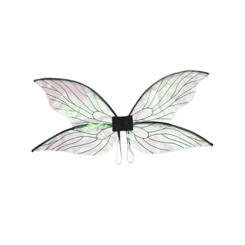 dwxnauixl Elfenflügel mit Farbverlaufseffekt für Kostümball Performance, Gaze Kostümball Performance Requisiten, Festival Party Requisiten, Schwarz dwxnauixl Elfenflügel mit Farbverlaufseffekt für Kostümball Performance, Gaze Kostümball Performance Requisiten, Festival Party Requisiten, Schwarz von dwxnauixl