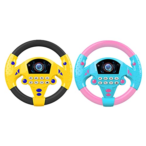 dzqad Spielzeug Lenkrad für Kinder, Kinder Lenkrad Spielzeug, Lenkradspielzeug für Auto, Lenkrad Spielzeug, Copilot Lenkrad mit Ton und Licht,Pädagogisches Vorschul-Lernspielzeug für Kleinkinder dzqad Spielzeug Lenkrad für Kinder, Kinder Lenkrad Spielzeug, Lenkradspielzeug für Auto, Lenkrad Spielzeug, Copilot Lenkrad mit Ton und Licht,Pädagogisches Vorschul-Lernspielzeug für Kleinkinder von dzqad