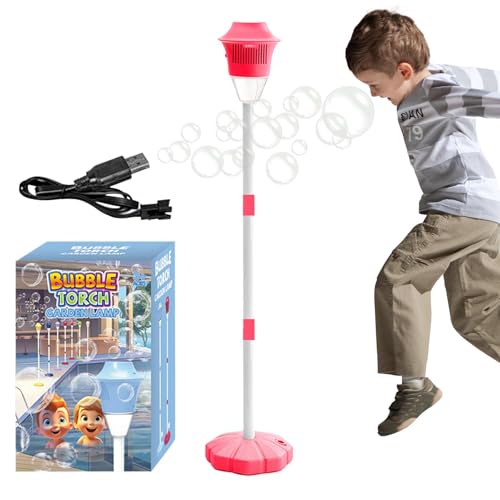 dzqad Fackelblasenmaschine im Freien, Bubble Torch Gartenlampe - Kinderfreundliche Blasenbrenner mit Lichtern und Musik - Gartenlampenmaschine zum Geburtstag Neujahr Weihnachten Ostern dzqad Fackelblasenmaschine im Freien, Bubble Torch Gartenlampe - Kinderfreundliche Blasenbrenner mit Lichtern und Musik - Gartenlampenmaschine zum Geburtstag Neujahr Weihnachten Ostern von dzqad