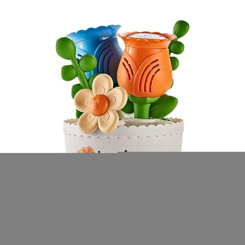 dzqad Kinder Seifenblasenmaschine | Blumenstrauß Automatische Blasenmaschine,mit Farblicht & Akku für Kleinkinder im Außenbereich Garten Camping Halloween dzqad Kinder Seifenblasenmaschine | Blumenstrauß Automatische Blasenmaschine,mit Farblicht & Akku für Kleinkinder im Außenbereich Garten Camping Halloween von dzqad
