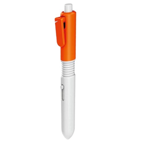 dzqad Wassersprinkler Beschreibbarer Stift, Wasserstreichspielzeug Zu Sprühen, Witziger Wassersprühstift, Drücken Sie Sprühen Wasser (Orange) von dzqad