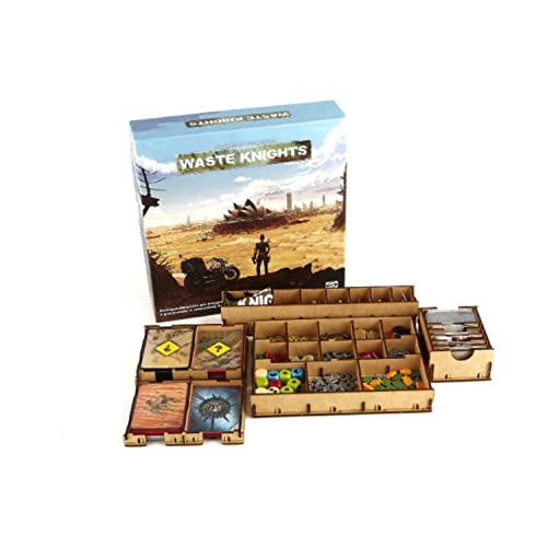 POLANDGAMES ERA19542 Insert: Waste Knights (Second Edition) Organizer von e-Raptor