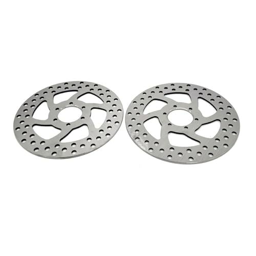 1 stücke 2 stücke Motorrad Vorne Hinten Disc Bremsscheibe Platte for Citycoco Elektrische Roller Harley Elektrische Roller 38mm Löcher(2pcs) von eKmRFN