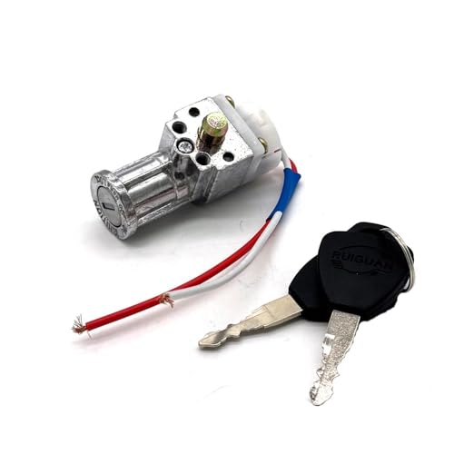 1 stücke Universal Performance Batterie Chager Mini Schloss Mit 2 Schlüssel for Motorrad Elektrische Fahrrad Roller E-Bike Elektrische Schloss von eKmRFN