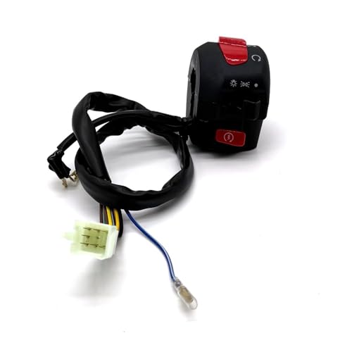 22mm 7/8 "Motorrad Lenker Schalter Horn Blinker Elektrische Starten Lenker Controller Taste EN HJ(1pcs Right) von eKmRFN