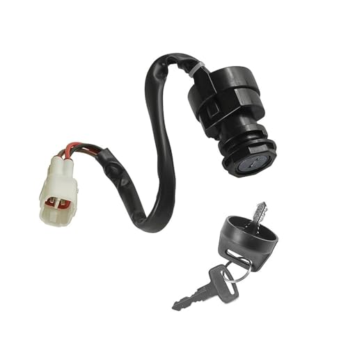 4GB-82510-00-00 Zündschlüssel for Y-am-ah Grizzly YFM600 YFM80 Big Bear YFM350 2x4 4x4 YFM250 Kodiak YFM400 4BD-82510-00-00 von eKmRFN