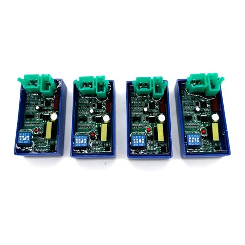 eKmRFN 1/2/4 stücke Racing DIP Schalter for 170Z 250Z FT180 FT200 FT250 Einstellbare Racing RT200 RT250 DM250 CG200 EX200 6PIN DC(Purple) von eKmRFN