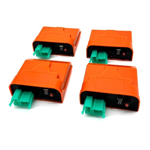 eKmRFN 1/2/4PCS Racing FT180 FT200 FT250 170Z 125cc 250cc 250Z Einstellbare Racing RT 200 250 DM250 NX200 NX350 DC 6 Pins 9Map(4pcs 6pin DC CDI) von eKmRFN