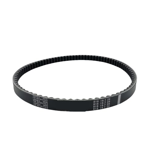 eKmRFN Antriebsriemen 818x19,7x28 Roller Moped ATV CVT Fiber Fit for SY-M JET4 Fiddle 2/3 SF3 QP125 Orbit CROX 125 150 818 19,7 28(Original Bando) von eKmRFN