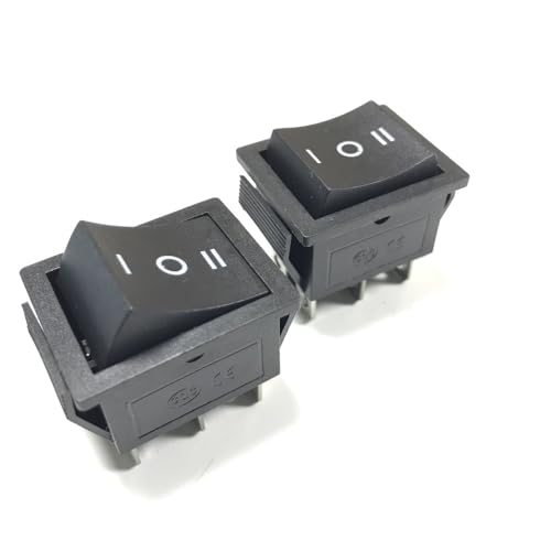 eKmRFN KCD4 6Pin 3 Position EIN Aus-Taste Wippschalter for Kandi Carter SunL Kinroad Roketa 150CC 250CC GT150 SS150 SS250(2pcs) von eKmRFN