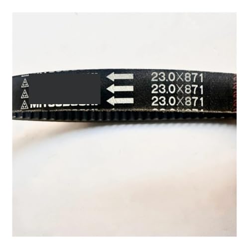 eKmRFN MITSU-BOSH CVT-Gürtel Keilriemen 23,0 * 871 for Linhai Jinlang Feishen Xinyang Ya-ma-h XY300UTV 250 260 300 400 Roller ATV Quad 23815 von eKmRFN