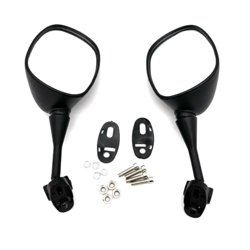 eKmRFN Motorrad-Rückspiegel Racing Sport Bike Rückseitenspiegel for Ho-nd CBR600 CBR600RR CBR1000 CBR1000RR Suz-uk GSXR600 von eKmRFN