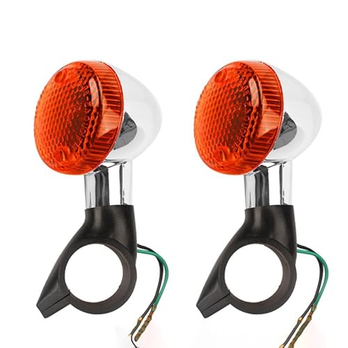 eKmRFN Motorrad Vorne Hinten Blinker lig & ht Indikatoren lig & ht for Ho-nd Magna 250 750 Steed 400 600 Shadow 400 750(1 Pair Front) von eKmRFN