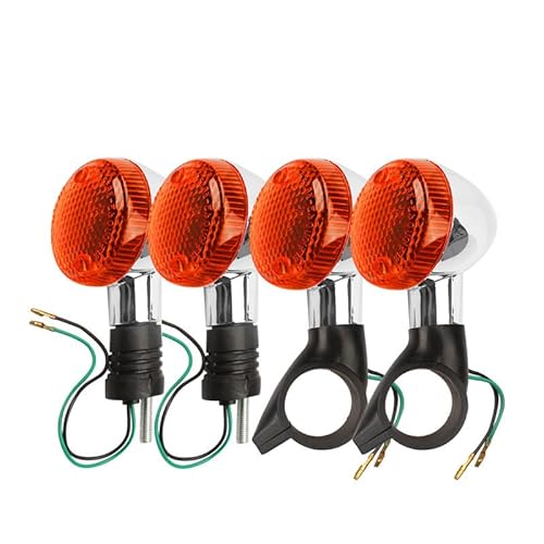 eKmRFN Motorrad Vorne Hinten Blinker lig & ht Indikatoren lig & ht for Ho-nd Magna 250 750 Steed 400 600 Shadow 400 750(Front and Rear) von eKmRFN