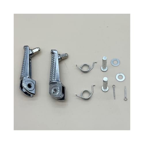 eKmRFN Motorradfahrer FO-T ruht Pedal Vorne Fußstütze FO-T Peg for Ya-ma-h YZF R125 R25 R3 MT125 MT25 MT03 MT09 FZ09 MT10 MT07 FZ6 XJ6 von eKmRFN