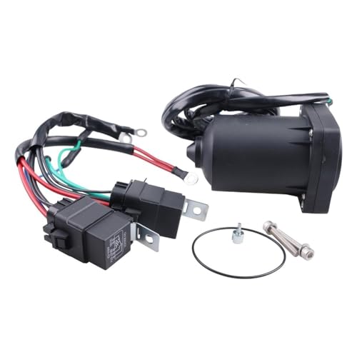 eKmRFN Tilt-Trimm-Motor 6AW-43880-01-00 2-Draht 2-Bolzen Kompatibel mit Y-am-ah F300 F350 Außenborder 6AW438800100 6AW438800200 6AW-4388 von eKmRFN