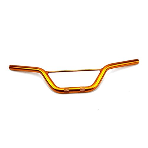 eKmRFN Universal 22mm 7/8 "Aluminium Motorrad Lenker for Motocross Mini Dirt Pit Bike Mini Apollo 47cc 49cc 50cc ATV Roller(Orange) von eKmRFN