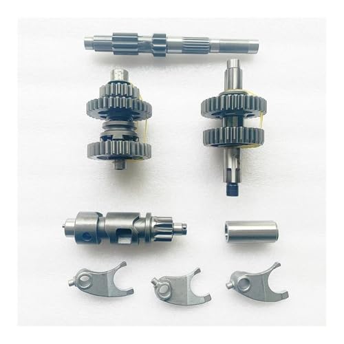 eKmRFN for Hisun Massimo Bennch HS MSU250 UTV 250cc Sektor VectorHisun 250 Motor Getriebe Getriebe Kit Vorgelege Hauptwelle von eKmRFN