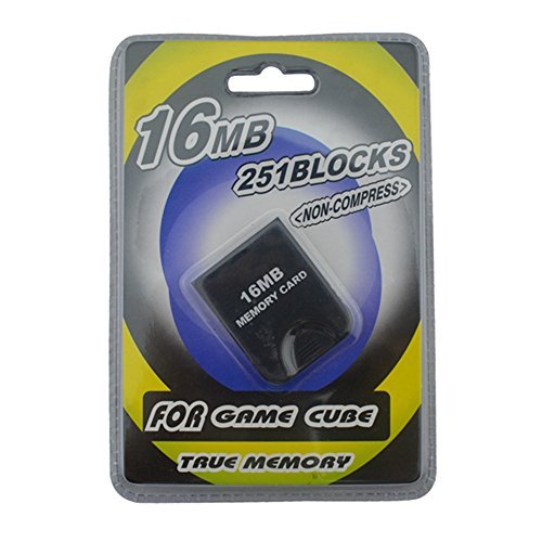 Link-e ® - Memory card 16mb (251 blocks, not compressed memory) for console Nintendo Gamecube von Link-e