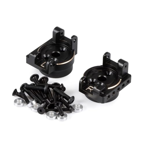 eRgDFS Hinterachse, Messing-Portalantriebsachsenhalterung, 55 g, mit verstellbaren Stoßdämpferhalterungen, kompatibel mit ähnlichen 1/10 RC Crawler-Modellen TRX-4 TRX6 G63 eRgDFS Hinterachse, Messing-Portalantriebsachsenhalterung, 55 g, mit verstellbaren Stoßdämpferhalterungen, kompatibel mit ähnlichen 1/10 RC Crawler-Modellen TRX-4 TRX6 G63 von eRgDFS
