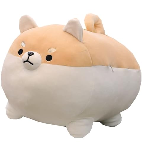 50 cm Shiba Inu Plüschtier Shiba Inu Plüschkissen Spielzeug, niedliches Corgi-Plüschkissen, weiches Kissen, Shiba Inu Plüsch, Shiba Inu Haustierkissen, Puppenhund für Kinder, Jungen, Mädchen von eamve