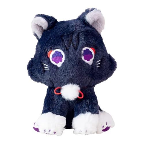 8.6inch Genshin Impact Katze Plüsch Spielzeug,Wanderer Katze Plüsch Plüschtier Plüschtiere,Niedliche Genshin Impact Scaramouche Katze Plüsch Puppe Plüschtier,Weiches Scara Katze Plüsch Kissen (22cm) 8.6inch Genshin Impact Katze Plüsch Spielzeug,Wanderer Katze Plüsch Plüschtier Plüschtiere,Niedliche Genshin Impact Scaramouche Katze Plüsch Puppe Plüschtier,Weiches Scara Katze Plüsch Kissen (22cm) von eamve