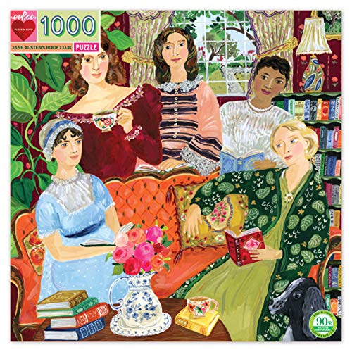 Jane Austen's Book Club, 1000 Stück, Puzzle von eeBoo