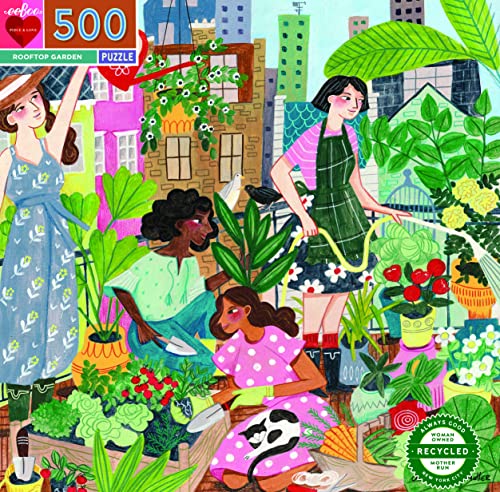 Puzzle 500 pièces : Jardin sur le toit Puzzle 500 pièces : Jardin sur le toit von eeBoo