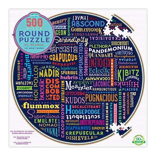 eeBoo PZFGWD Words – Puzzle für Erwachsene, 500 Teile auf 100 großen Worten des Wortschatzes eeBoo PZFGWD Words – Puzzle für Erwachsene, 500 Teile auf 100 großen Worten des Wortschatzes von eeBoo