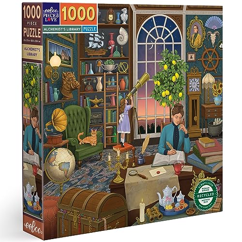 eeBoo PZTAHL Alchemist Puzzle, Schwarz eeBoo PZTAHL Alchemist Puzzle, Schwarz von eeBoo