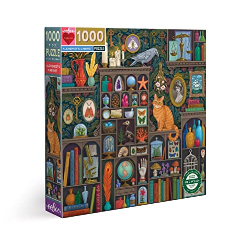 eeBoo PZTALC Alchemists Cabinet 1000 Piece, 1 EA Puzzle, Mehrfarbig/Meereswellen (Ocean Tides) eeBoo PZTALC Alchemists Cabinet 1000 Piece, 1 EA Puzzle, Mehrfarbig/Meereswellen (Ocean Tides) von eeBoo