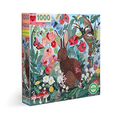 eeBoo PZTPBY Poppy Bunny Erwachsenenpuzzle, Puzzle, 1 EA eeBoo PZTPBY Poppy Bunny Erwachsenenpuzzle, Puzzle, 1 EA von eeBoo