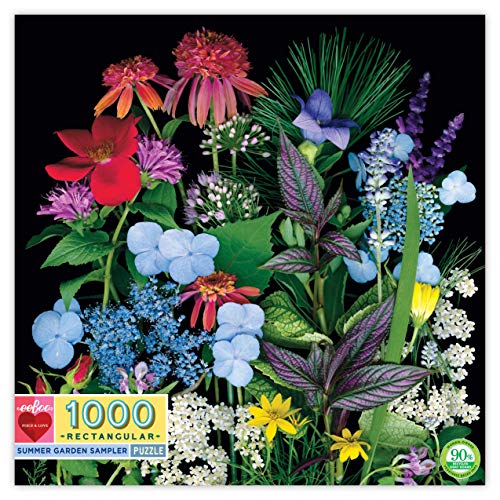 eeBoo Piece and Love Summer Garden Sampler Puzzle, rechteckig, für Erwachsene, 1000 Teile eeBoo Piece and Love Summer Garden Sampler Puzzle, rechteckig, für Erwachsene, 1000 Teile von eeBoo