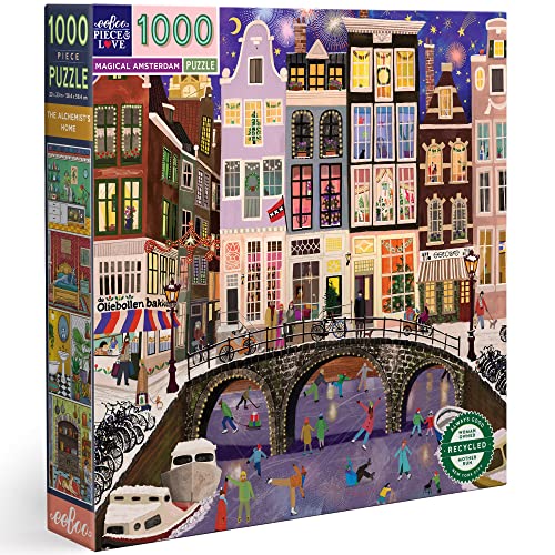 eeBoo - Puzzle 1000 pcs - Magical Amsterdam - (EPZTAMD von eeBoo