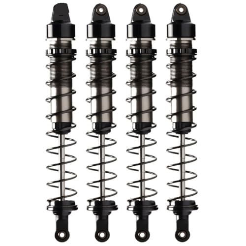 102365 Aluminium 165MM Ölgefüllter Stoßdämpfer Dämpfer 2Stk/4Stk for RC Auto 1/8 for HPI for SAV-Age for Flux HP X XL 4.6 5.9 A720(4PCS) von eejinwen
