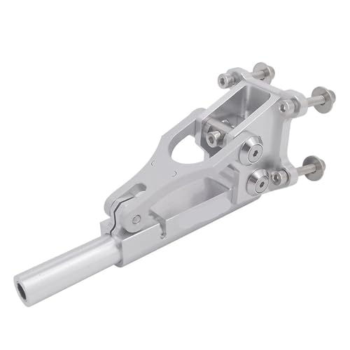 1PC 6,35mm 1/4 “Flexible Welle Strut Kabel Stinger Länge Einstellbar for Nitro RC Boot Racing Mono Oval Vee Boot(Silver) von eejinwen