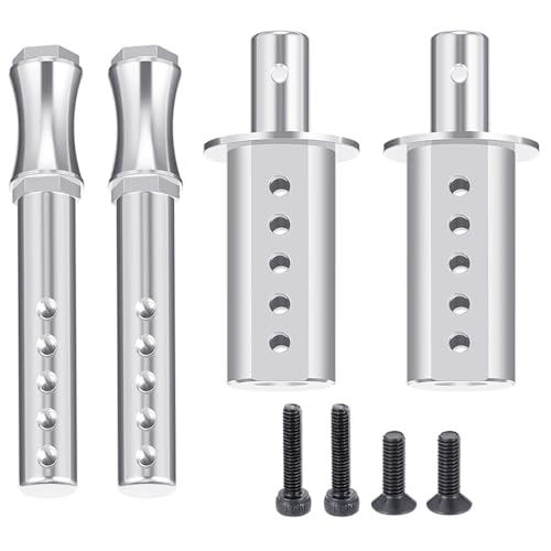 1Set Aluminiumlegierung Karosseriepfostenhalterungen RC Auto-Shell-Säulenkörperhalter for 1/7 for HO-BAO VTE2 Upgrade-Zubehör von eejinwen