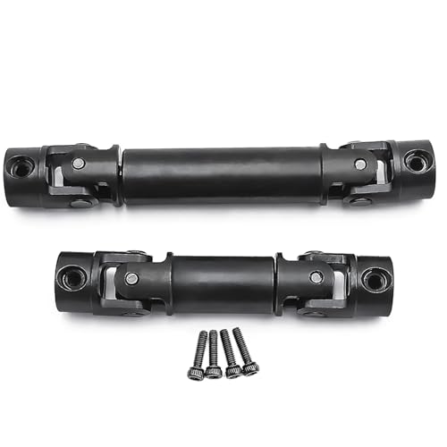 2 Stück 40–50 mm 55–75 mm Stahl-Antriebswellengelenk CVD-Chassis-Mittelantriebswelle for 1/18 for TRX4M for Bro-nco for Defe-nder RC Crawler Car(9103) von eejinwen