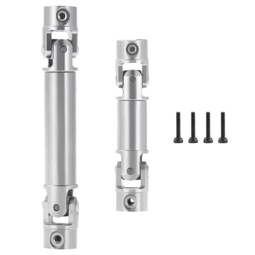 2 Stück 40–50 mm 55–75 mm Stahl-Antriebswellengelenk CVD-Chassis-Mittelantriebswelle for 1/18 for TRX4M for Bro-nco for Defe-nder RC Crawler Car(9221) von eejinwen
