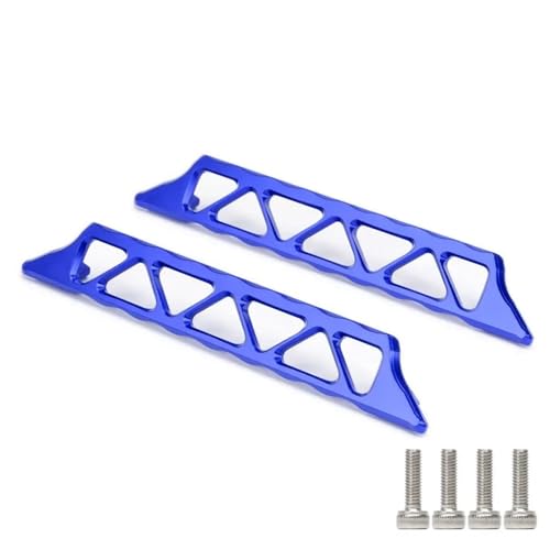 2 Stück Aluminiumlegierung #7723 Side Trail Nerf Bars for RC Crawler Car for Tra-xxas 1/5 for XM-axx for X-Maxx 6S 77076-4 8S 77086-4(Blauw) von eejinwen