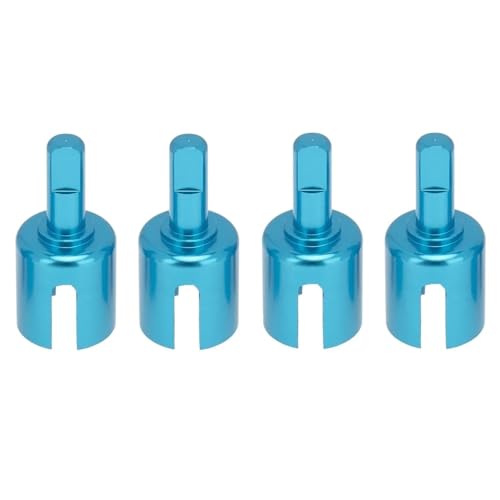 4 stücke Metall Getriebe Joint Cup Differential Cup Diff Cup for Tam-iya TT01 TT02 TT01D TT01E DF-02 M05 M06 1/10 RC Auto Upgrade Teile(Set A) von eejinwen