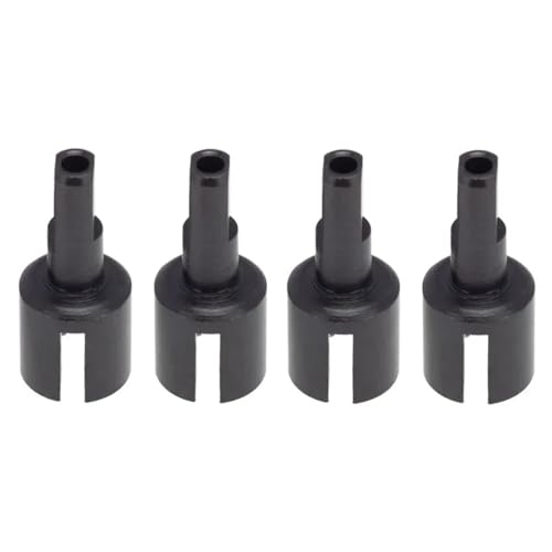 4 stücke Metall Getriebe Joint Cup Differential Cup Diff Cup for Tam-iya TT01 TT02 TT01D TT01E DF-02 M05 M06 1/10 RC Auto Upgrade Teile(Set B) von eejinwen
