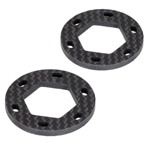 87055 2 Stücke Kohlefaser DUAL Fiberglas Bremsscheibe 19x35x3mm for RC Auto HPI 1/8 RTR for Sav-Age X XL 2,4 GHz 4,6 5,9 LKW von eejinwen