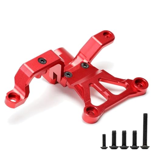 Aluminium 6061 Lenkung Bellcrank Unterstützung 7746 for RC Auto 1/5 for TRA-XXAS for X-Maxx for XMA-XX 6S 8S 77086-4 blau/rot(Rood) von eejinwen