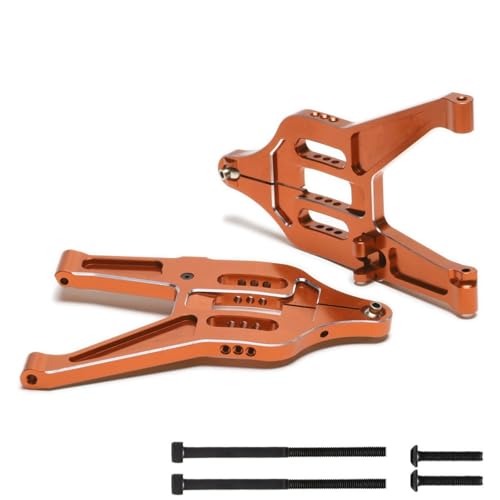 Aluminium #8532#8533 Front Lower Suspension Arm Update Teile for 1/7 RC Auto for Tra-xxas for UDR for Unli-mited for des-ERT for Racer 85076(ORANGE) von eejinwen