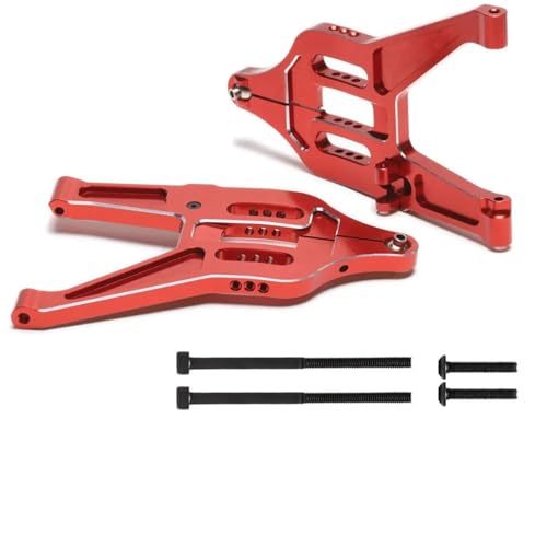 Aluminium #8532#8533 Front Lower Suspension Arm Update Teile for 1/7 RC Auto for Tra-xxas for UDR for Unli-mited for des-ERT for Racer 85076(Rood) von eejinwen