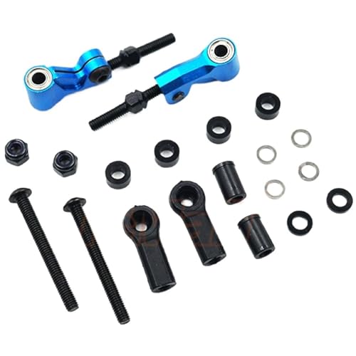 Aluminium-Camberlink vorne oder hinten for TA-TT-S03 (TT02 RWD) Blau #für TATT-011BU von eejinwen