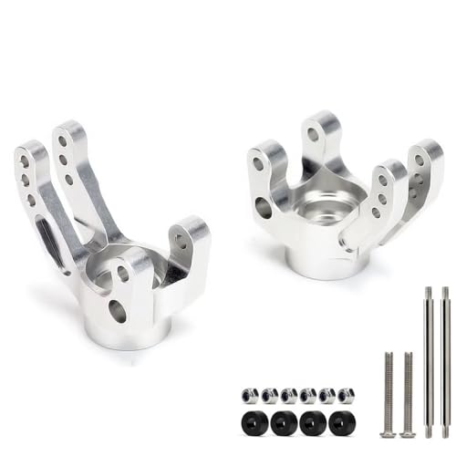 Aluminium Heavy Duty Hinterradnabenträger for C-Hub Chub for RC Auto 1/8 HPI for SAV-Age for Flux HP 2350 XL X 4,6 5,9 21 25 SS 4,1 3,5(Silver) von eejinwen